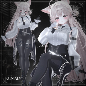 【15アバター対応】 Noir Hound 【VRChat想定】 缩略图 16