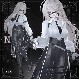 【15アバター対応】 Noir Hound 【VRChat想定】 缩略图 13