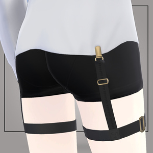 【VRC想定衣装】シャツガーター&バニーボーイ【#PlusHead 　+Head対応】 缩略图 6