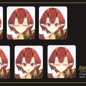 Original 3D Model [Ichiyo Akina] + Unity Package V.1.0.0 + VRM File Data 缩略图 8