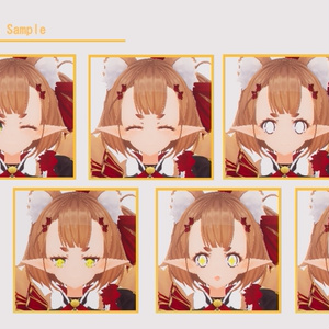 Original Character - Hoshi [Nine Tails Fox] - Humanoid Rig + UnityPackage + VRM File 缩略图 7