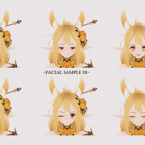 Original Character - Remon [Little Fox Girl] - Humanoid Rig + Unity Package +VRM data 缩略图 9