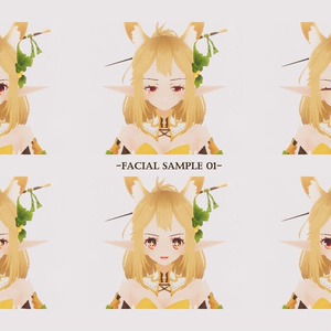Original Character - Remon [Little Fox Girl] - Humanoid Rig + Unity Package +VRM data 缩略图 13