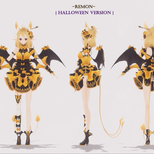Original Character - Remon [Little Fox Girl] - Humanoid Rig + Unity Package +VRM data 缩略图 7