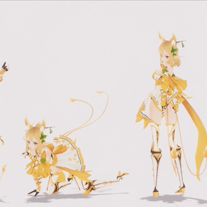 Original Character - Remon [Little Fox Girl] - Humanoid Rig + Unity Package +VRM data 缩略图 12