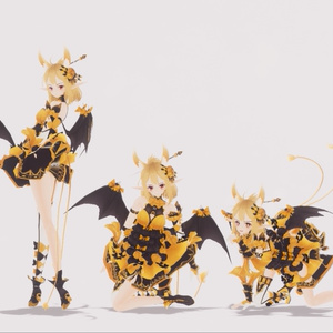 Original Character - Remon [Little Fox Girl] - Humanoid Rig + Unity Package +VRM data 缩略图 8