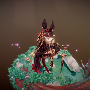 Original 3D Character - Noire [Unity Package + VRM] 缩略图 4