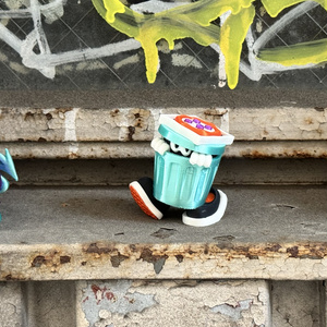 こおにボット 試作00号 (塗装済みソフビ人形) - molding mule - BOOTH