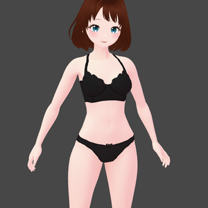 VRoid | Lace Underwear Set - 6 Colours | VRoid 1.0