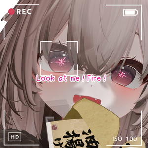 【eye texture】Look at me!Fire!【輝夜対応】