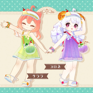 【4アバター対応】衣装『しゅわしゅわメロンソーダ』 缩略图 3