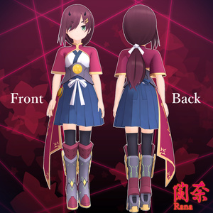 オリジナル3Dモデル【蘭奈-Rana-】 缩略图 2