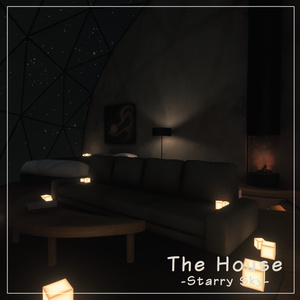 【VRCワールド】The house -Starry Sky- 缩略图 2