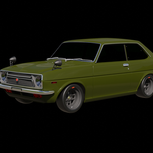 【3D素材】トヨタ スターレットkp31　blender file