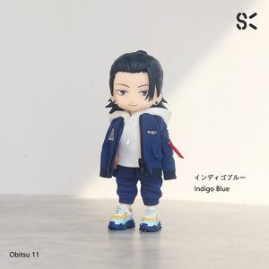 呪術廻戦 五条 衣装セット ねんどろいどどーる / オビツ11 服 - maru-craft - BOOTH