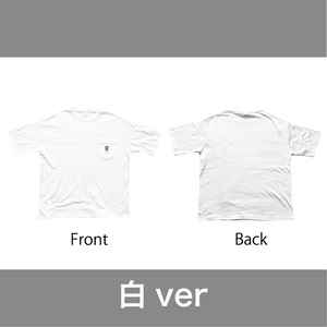 【公式】ビッグシルエット 胸ポケットワンポイント刺繍 リブTシャツ 