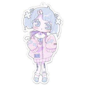 桃寝ちのい 誕生日アクスタ 桃寝ちのい ミニアクリルスタンド【非公式】 - ゆめひつじ - BOOTH