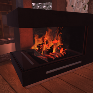 Fireplace / Furnace for VRCworlds 
