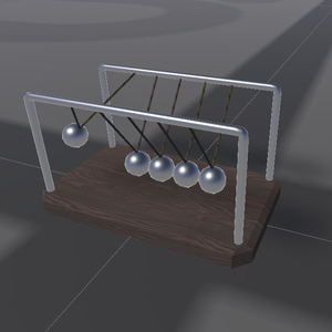 Pendulum Newton's cradle for VRC Worlds or Avatars