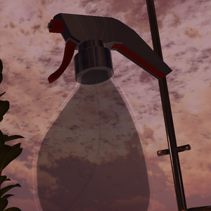 Water Spray Bottle for VRCworlds or Avatars