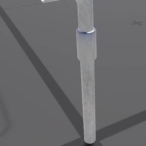 Metal Pipe for VRC Worlds