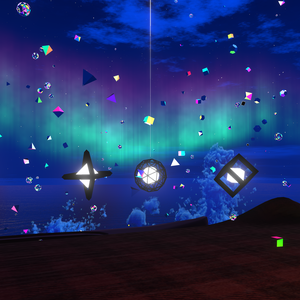 Simple Geometry Beacon - Particle