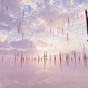 Crimson Blades || Particle