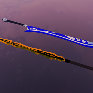 Gold and Silver || One-handed sword / Dual Swords