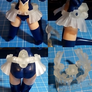 1/12腕追加パーツ「フリル袖」 - 白純工房 - BOOTH