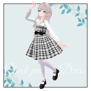 【アリスフィール対応】🍂 Check pattern Dress🍂 缩略图 8