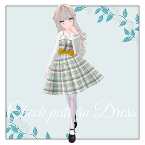 【アリスフィール対応】🍂 Check pattern Dress🍂 缩略图 5