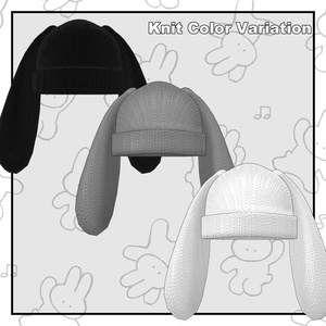 【フォロワー100人記念】Rabbit knit cap🐰 缩略图 3