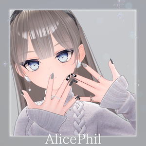 Tweed Nail🖤【6アバター対応】 缩略图 13