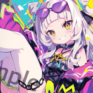 【早い者勝ち】ホロライブ紫咲シオンプレイマット プレイマット：紫咲シオン C105 - u-sleeve - BOOTH