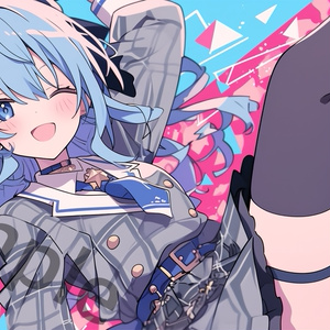 雪花ラミィ　プレイマット　スリーブ επ ホロライブ 和服 雪花ラミィ スリーブ&プレイマット セット