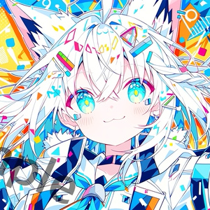 白上フブキ「FOX Beats!」トレカ/デスクマット - Haる Official Goods
