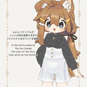 Frill top shorts【VRC】【 #まめふれんず 対応 】 缩略图 4