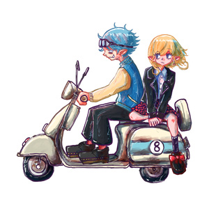 【Sticker】scooter