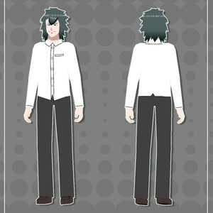 Unity Humanoid対応 3Dモデル 竜星 タクマ  [バーチャル☆ハンサム]