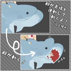 【衣装】鮫服　[Shark Cloths]