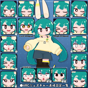 オリジナル3Dモデル [ もにもに・コニカ ] VRC_Quest対応