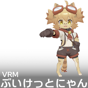 【VRM 1】ぶいけっとにゃん