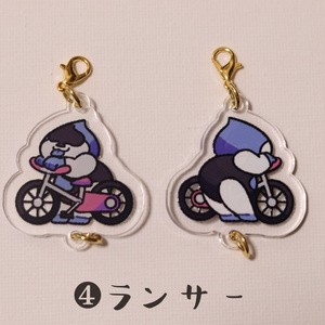 名探偵コナン ピンガ 同人 アクキー アクリルキーホルダー 1つ 名探偵コナン ピンガ&グレース アクリルキーホルダー