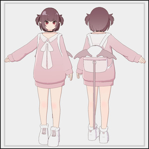 ニナ -Nina-【オリジナル3Dモデル】 缩略图 2