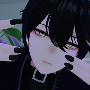 『Maki, 碼希』黒い肌+メイクアップテクスチャ, Dark Skin + Make Up Texture. 缩略图 3