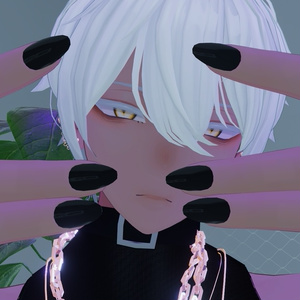 『Maki, 碼希』黒い肌+メイクアップテクスチャ, Dark Skin + Make Up Texture. 缩略图 2
