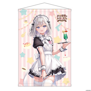 直筆サイン/受注生産】B1タペストリー1『ネコぱら10周年展in馬車道