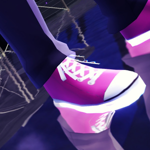 pink converse for vroid