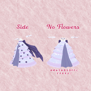 てんむすちゃん想定衣装 Flower Dress♡(8カラー) 缩略图 5