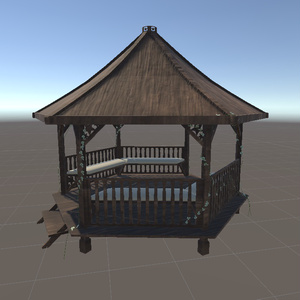 3Dモデル ガゼボ（Gazebo） 缩略图 4
